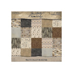 Tim Holtz idea-ology Neutral 8 x 8 Palette Paper Collection th94473