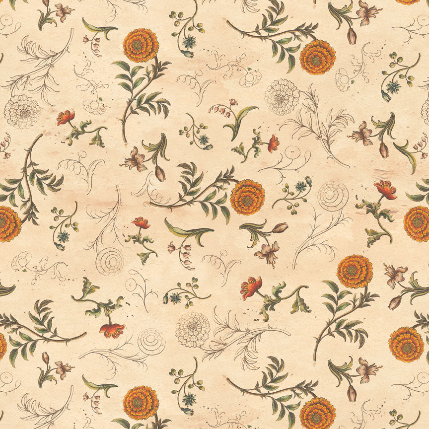 Tim Holtz idea-ology Orange 12 x 12 Palette Paper Collection th94457 vintage