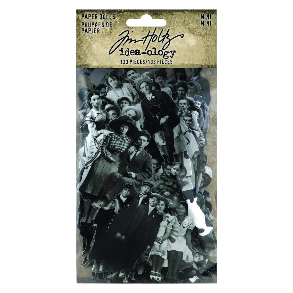Tim Holtz idea-ology PAPER DOLLS MiNi th94235