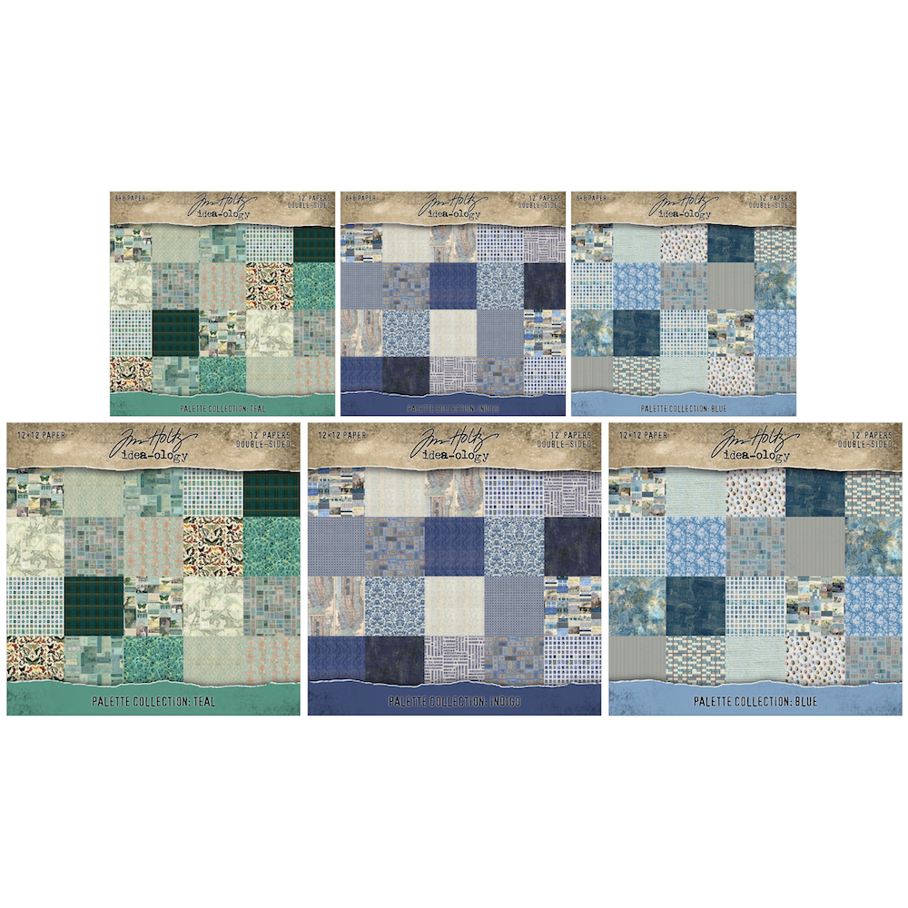 Tim Holtz idea-ology Palette Paper Collection May 2026 I Want It All Bundle