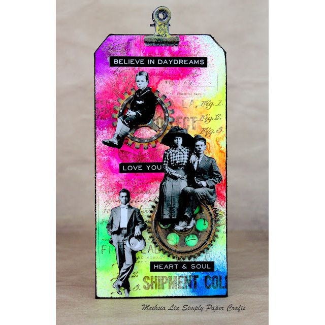 Tim Holtz idea-ology Paper Dolls Mini th94235 love you | color-code:ALT03