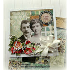 Tim Holtz idea-ology Paper Dolls Portraits th94233 roses | color-code:ALT06