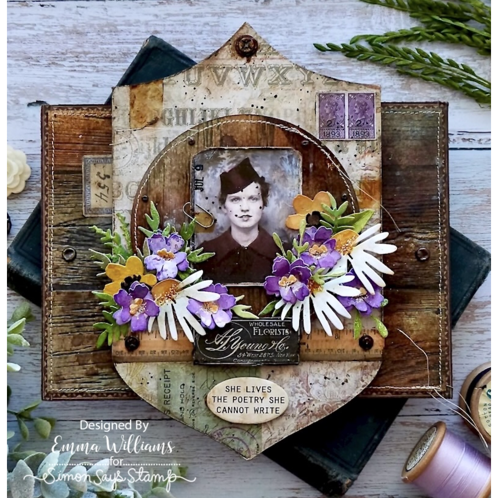 Tim Holtz idea-ology Photomatic th94310 emma | color-code:ALT04