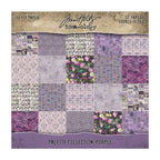 Tim Holtz idea-ology Purple 12 x 12 Palette Paper Collection th94464