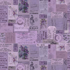 Tim Holtz idea-ology Purple 12 x 12 Palette Paper Collection th94464 tag