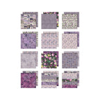 Tim Holtz idea-ology Purple 8 x 8 Palette Paper Collection th94478 product