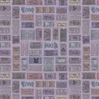 Tim Holtz idea-ology Purple 8 x 8 Palette Paper Collection th94478 ticket