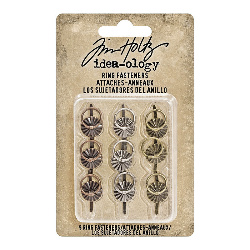 Tim Holtz idea-ology RING FASTENERS TH93060
