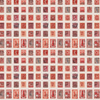 Tim Holtz idea-ology Red 12 x 12 Palette Paper Collection th94456 postage