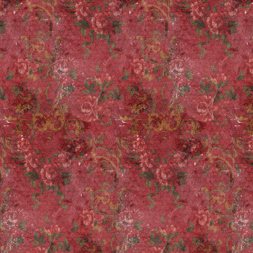 Tim Holtz idea-ology Red 8 x 8 Palette Paper Collection th94470 rose