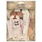 Tim Holtz idea-ology SALVAGED TAGS Embellishments th94048