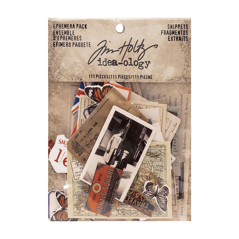 Tim Holtz idea-ology SNIPPETS Ephemera TH93564