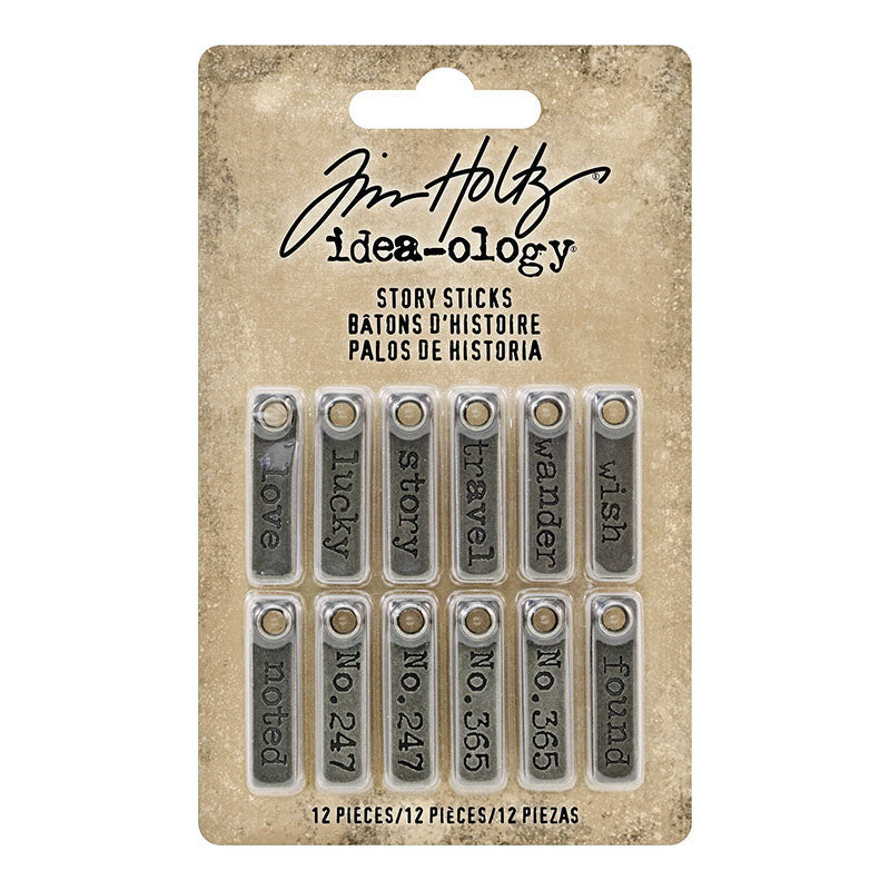 Tim Holtz idea-ology STORY STICKS th93680