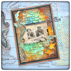 Tim Holtz idea-ology Snapshots Volume 2 th94322 star ish sea horse summertime card | color-code:ALT06