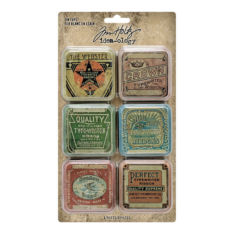 Tim Holtz idea-ology TIN TOPS Embellishments th94128