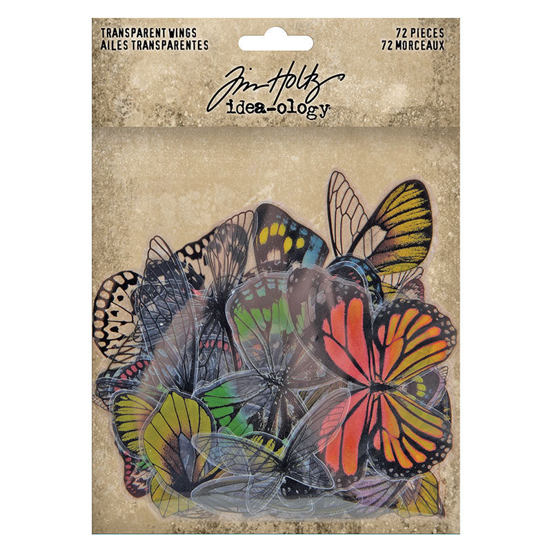 Tim Holtz idea-ology TRANSPARENT WINGS th93785