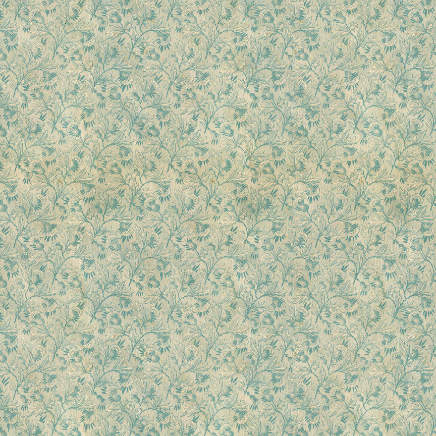 Tim Holtz idea-ology Teal 8 x 8 Palette Paper Collection th94475 flower