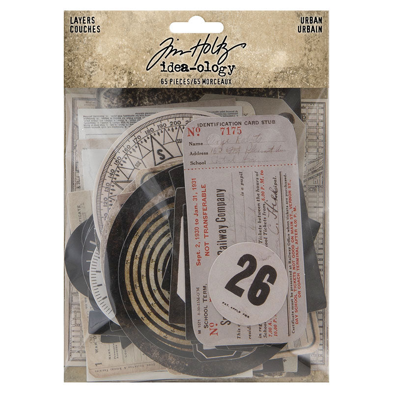 Tim Holtz idea-ology URBAN LAYERS th94042