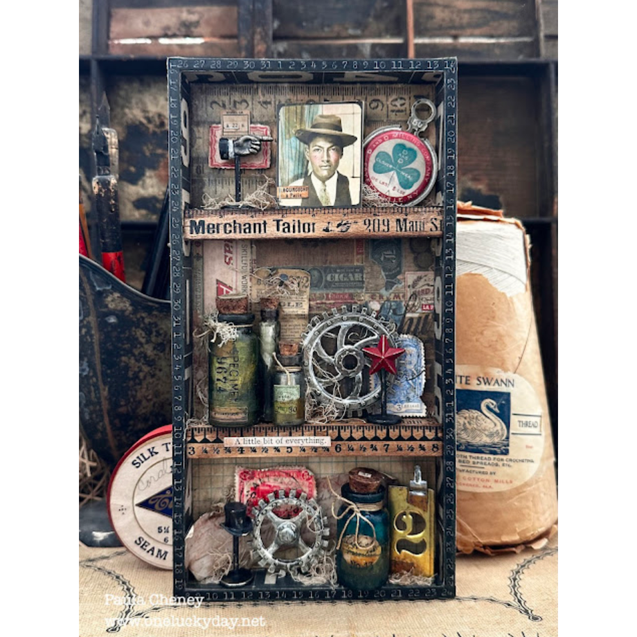 Tim Holtz idea-ology VIGNETTE TRAY Structures TH93568 – Simon Says