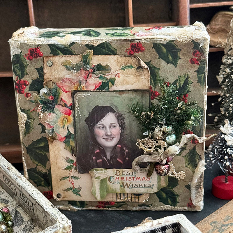 Tim Holtz idea-ology Vignette Boxes Squares th94242 StacyHutchinson_2