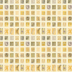 Tim Holtz idea-ology Yellow 8 x 8 Palette Paper Collection th94472 postage