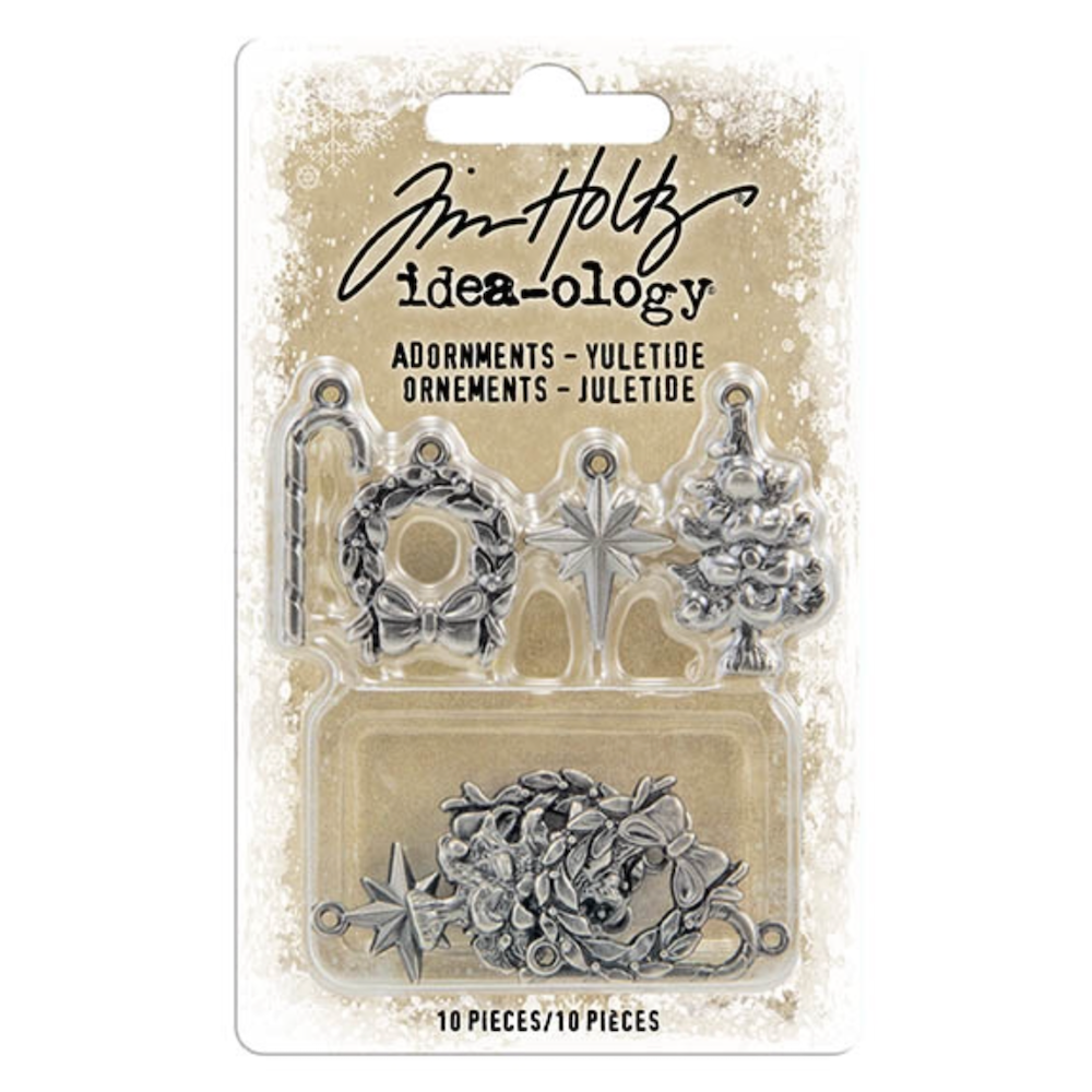 Tim Holtz idea-ology Yuletide Adornments th94008