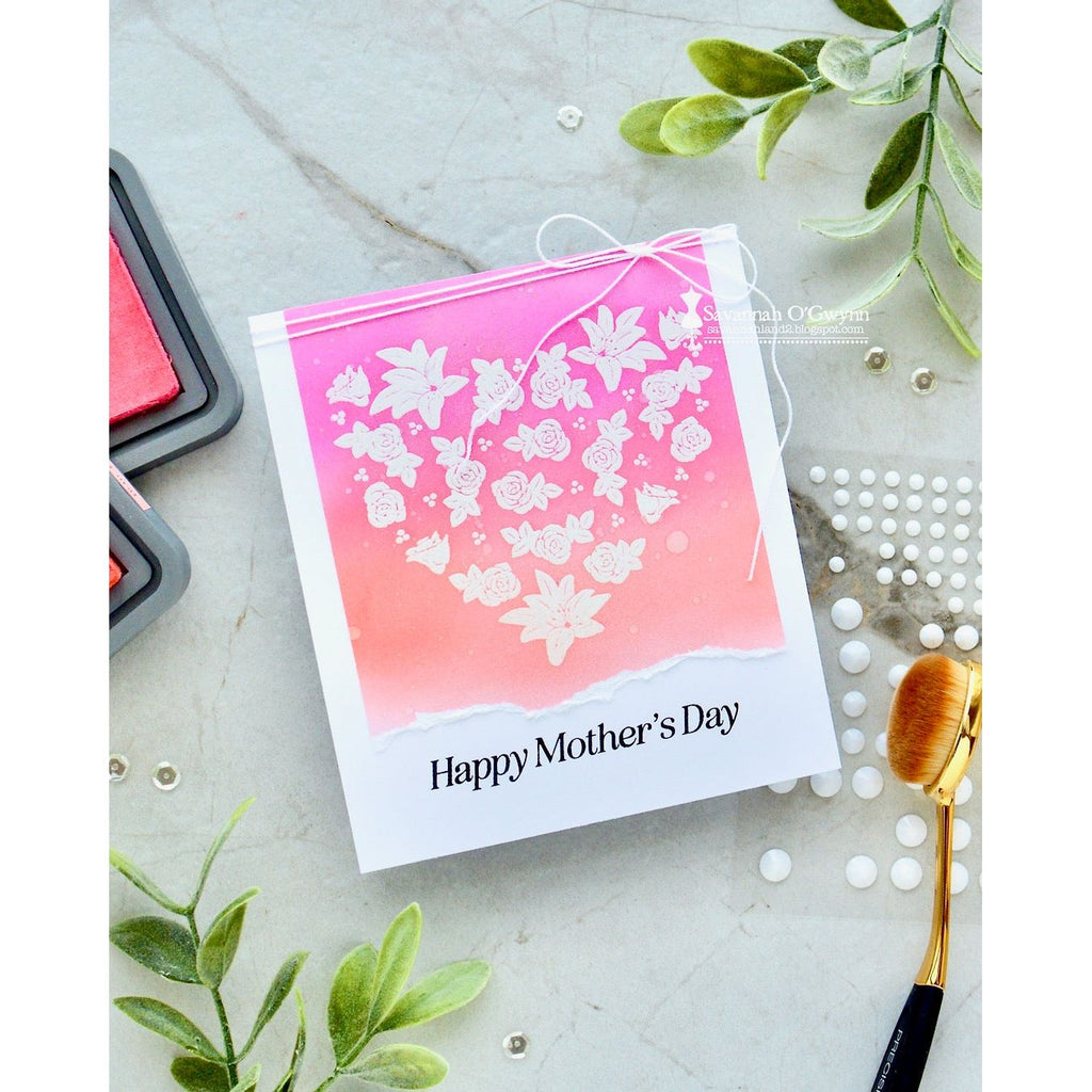 Simon Says Clear Stamps Timeless Blossoms 2213ssc You Are My Favorite Mother's Day Card