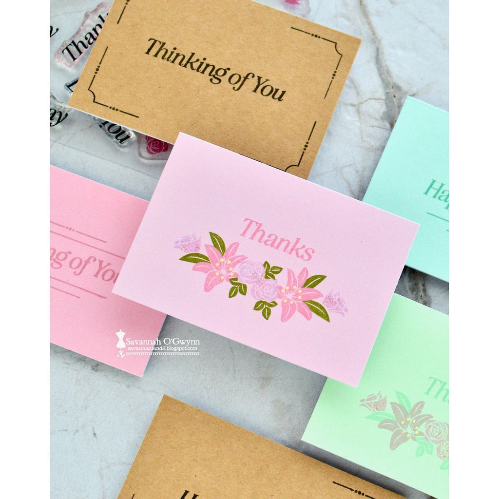 Simon Says Stamp You Are My Favorite Collection I Want It All Stamps and Dies set975sd Timeless Blossoms