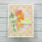 Simon Says Clear Stamps Tin Roof 1060ss Sunny Vibes Thinking About You Card