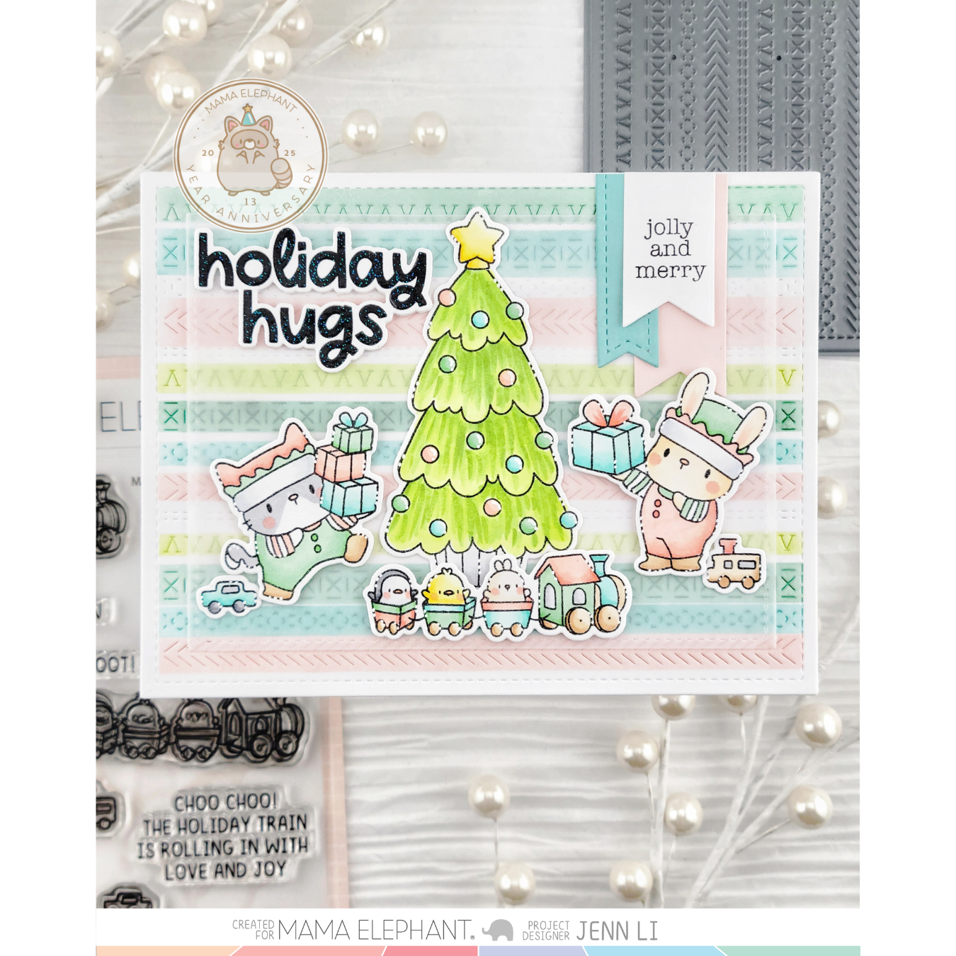 Mama Elephant In Stitches Cover Creative Cuts Steel Die