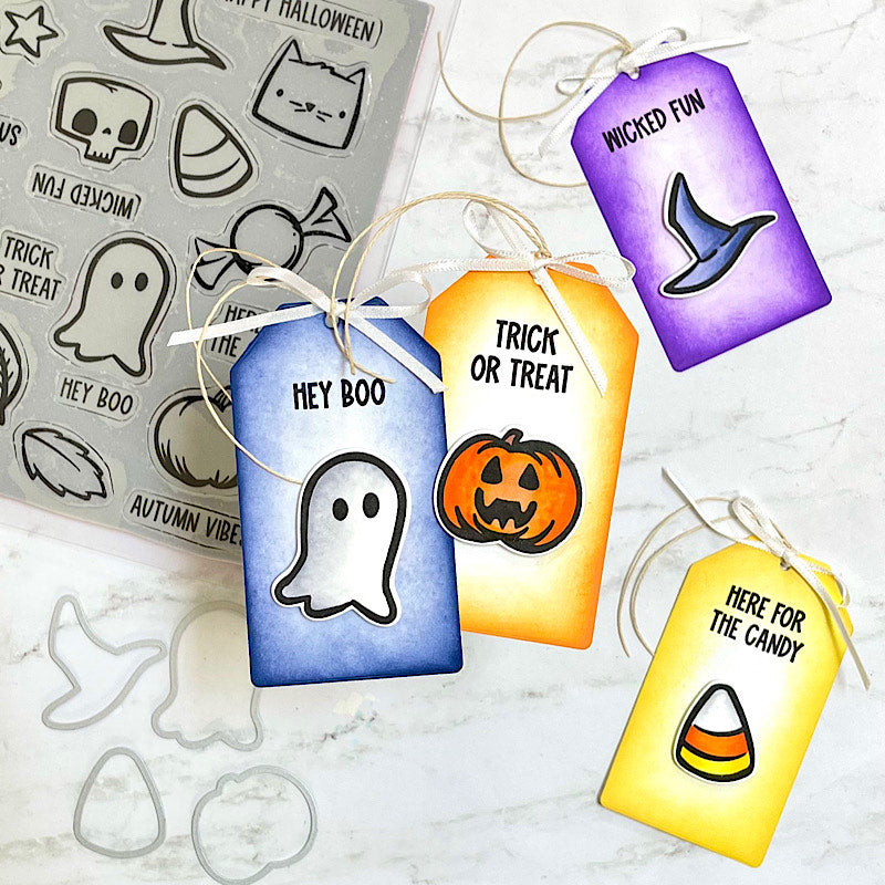 Simon Says Stamp Tiny Frights Wafer Dies 468sss Halloween Tags | color-code:ALT05