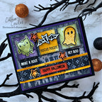 Tim Holtz Tiny Frights Stamps with Simon Says Stamp Dies Bundle settf25 Halloween Card