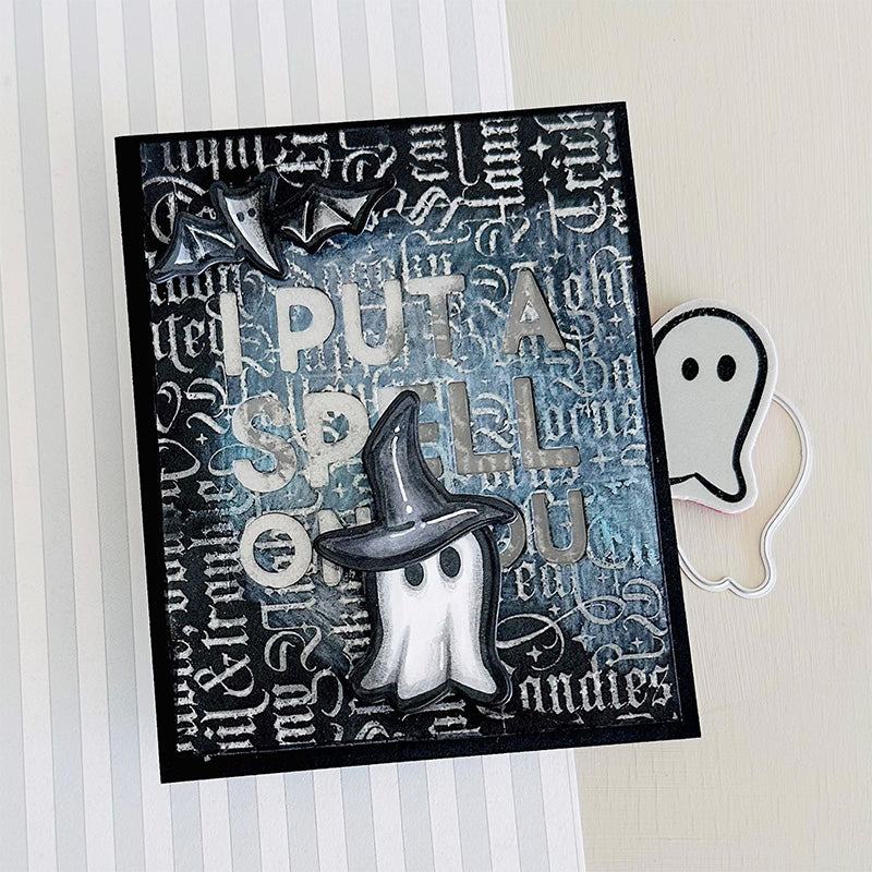 Simon Says Stamp Tiny Frights Wafer Dies 468sss Halloween Card