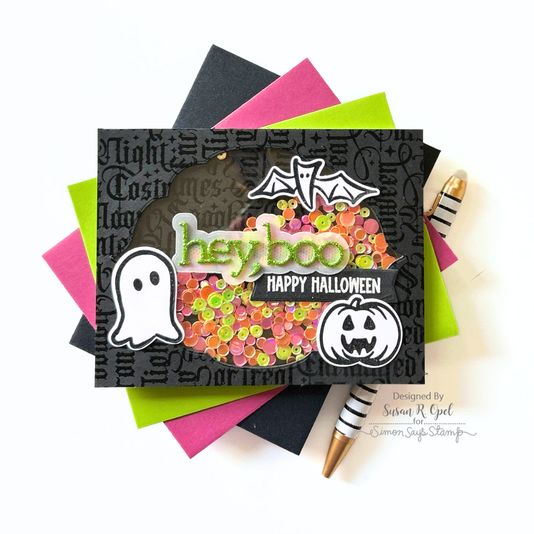 Simon Says Stamp Tiny Frights Wafer Dies 468sss Halloween Card | color-code:ALT06