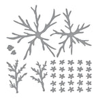 s4-1327 Spellbinders Queen Anne's Lace and Ladybugs Etched Dies