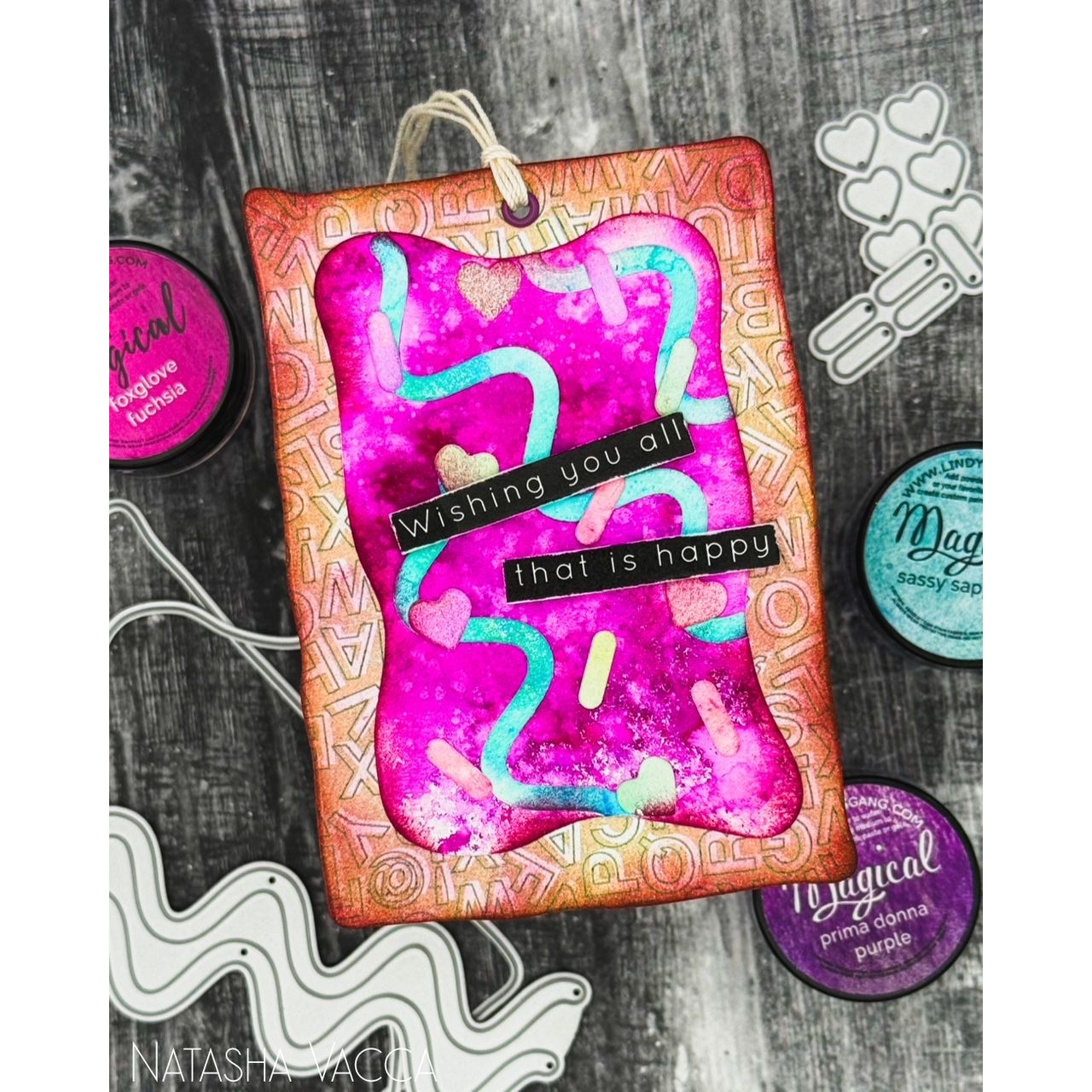 Simon Says Stamp Toaster Pastry Wafer Dies 1519sd Heart to Heart