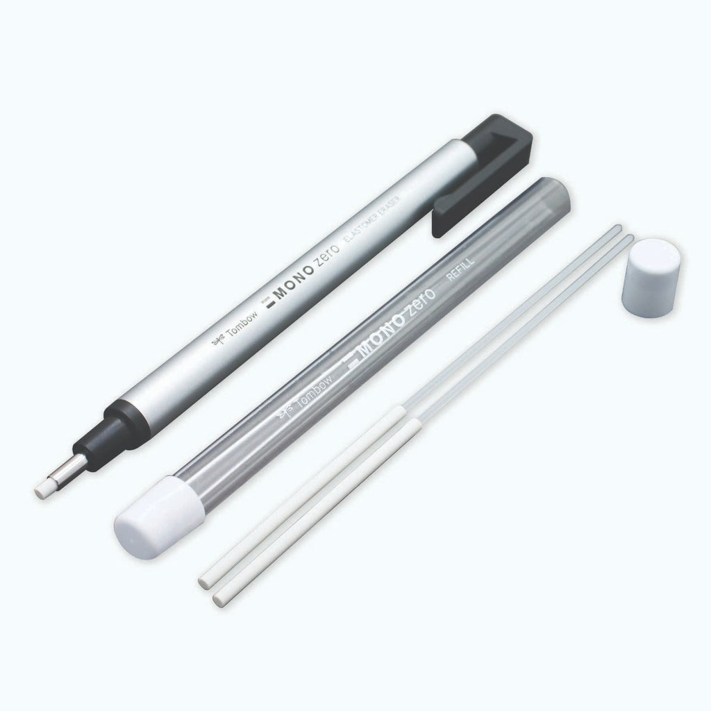 Tombow Mono Zero Round Eraser and Refill Value Pack 57315