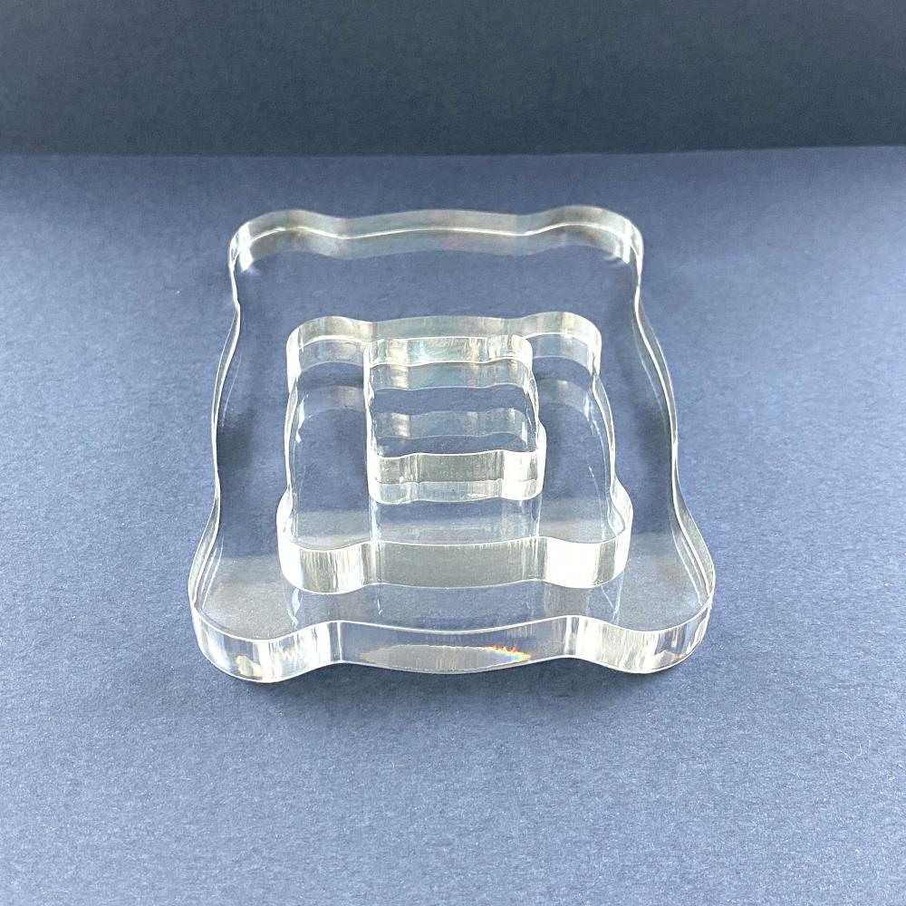 Tonic Acrylic Stamping Blocks Trio 5314e Product Stacked Image