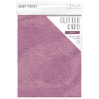 Tonic Berry Fizz 8.5 x 11 Glitter Cardstock 9972e