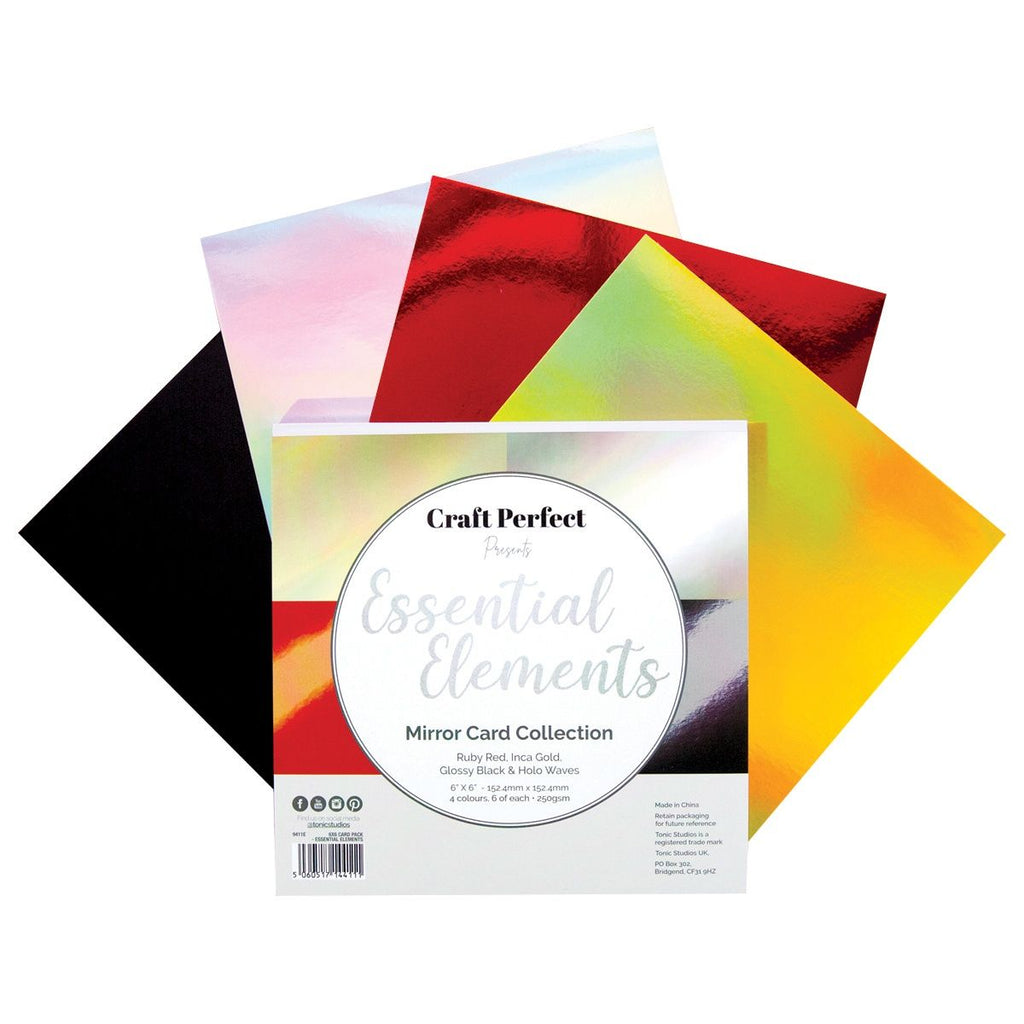 Tonic Craft Perfect Essential Elements 6 x 6 Mirror Card Collection 9411e Product Layout