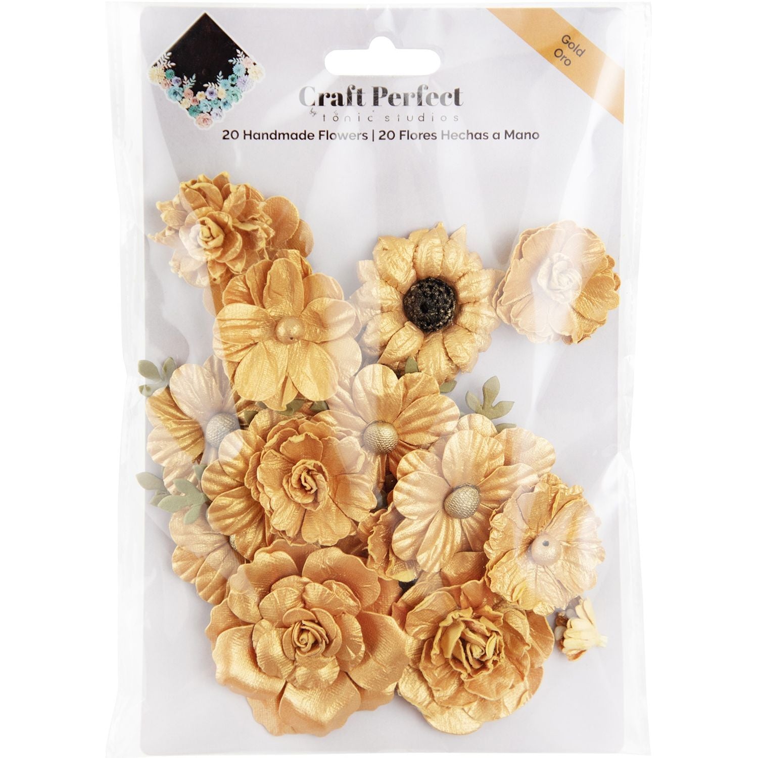 Tonic Craft Perfect Gold Handmade Flowers 40004430