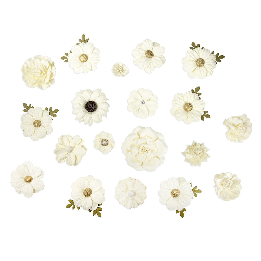 Tonic Craft Perfect Ivory Handmade Flowers 40004427 Floral Layout