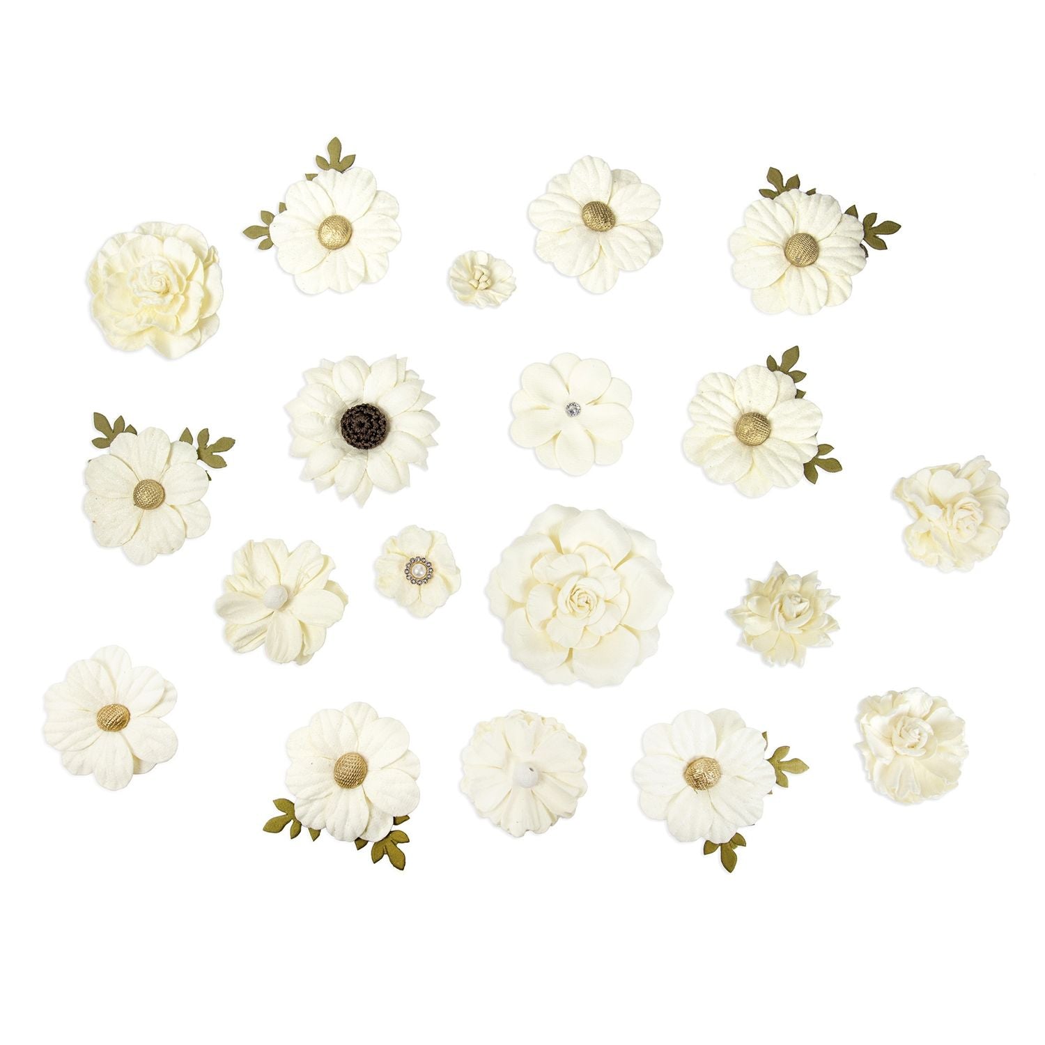 Tonic Craft Perfect Ivory Handmade Flowers 40004427 Floral Layout