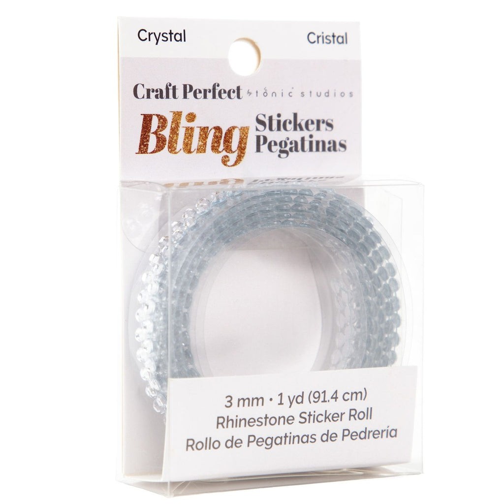 Tonic Craft Perfect Ivory Pearl Bling Sticker Roll 40004410 Packaging View