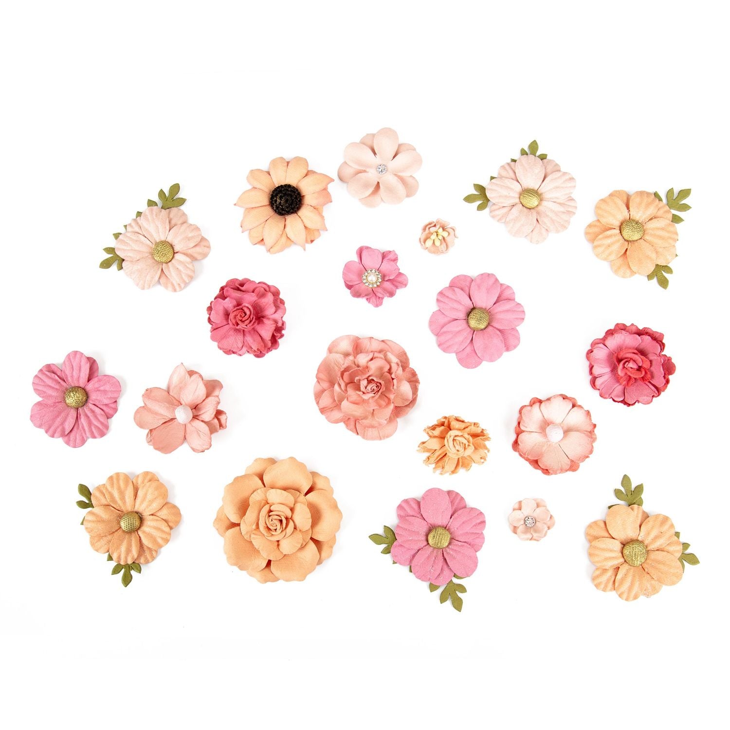 Tonic Craft Perfect Pink Handmade Flowers 40004429 Product View