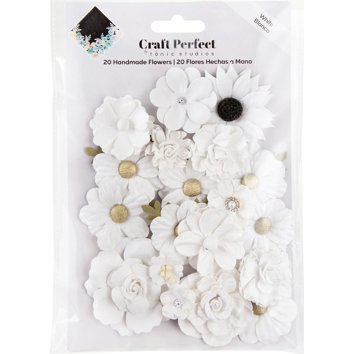 Tonic Craft Perfect White Handmade Flowers 40004428