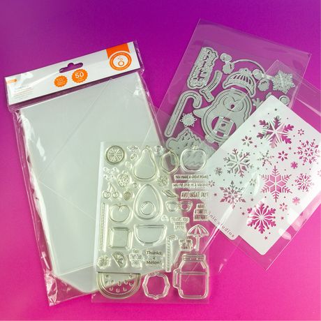Tonic Extra Large Craft Pockets 6.8 x 9.4 Pack 5841e with products