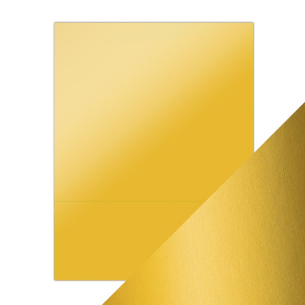 Tonic Gold Pearl 8.5 x 11 Mirror Card Satin Cardstock 9481E