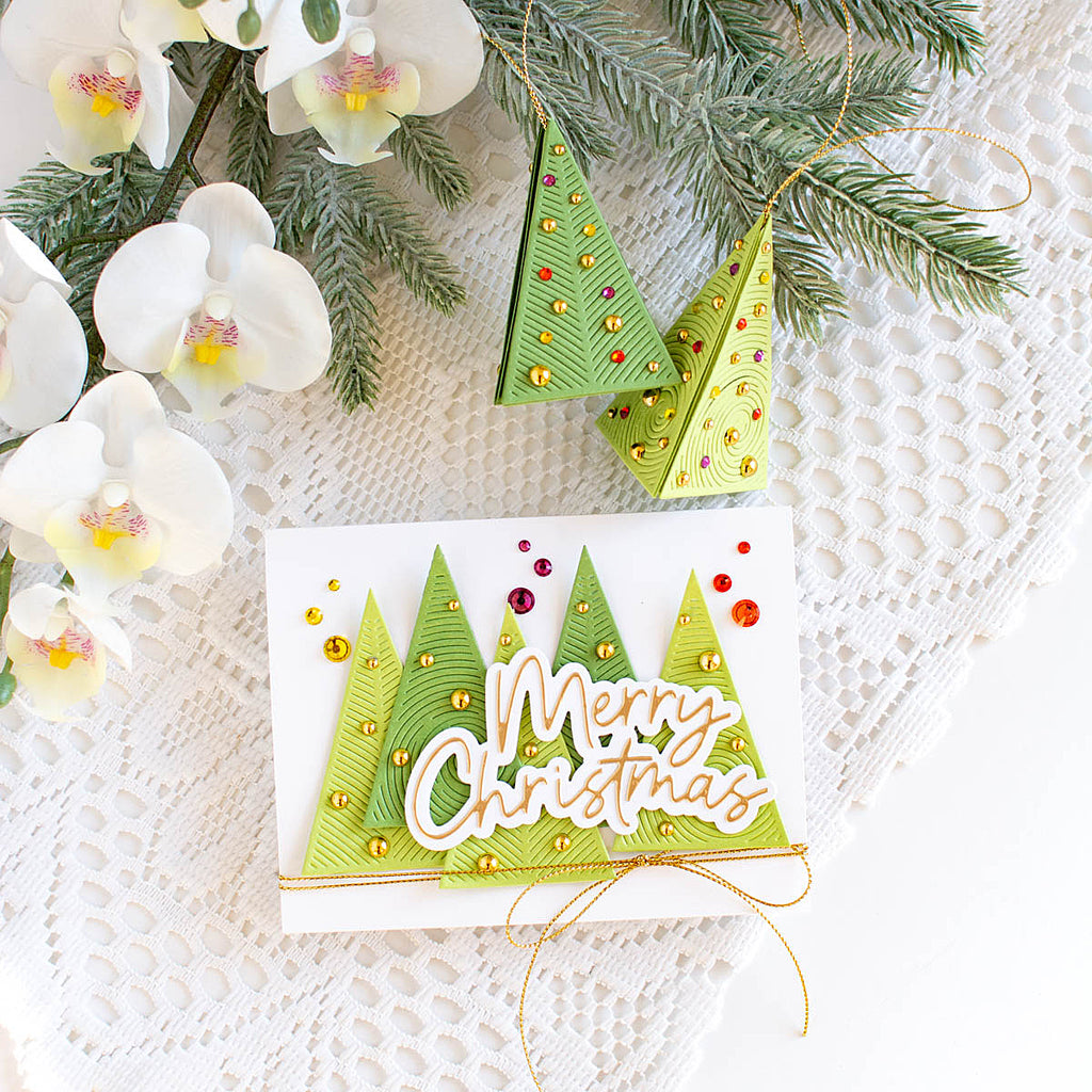 Tonic Honey Gold 8.5 x 11 Mirror Card Satin Cardstock 9487E Christmas Card and Ornament | color-code:ALT07