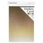 Tonic Oyster Lustre 8.5 x 11 Ombre Glitter Cardstock 8922e